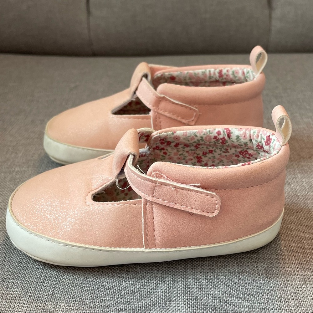 Carter’s Pink Shoes- Size 9-12 Months